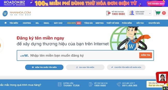 Đăng ký tên miền .com giá rẻ